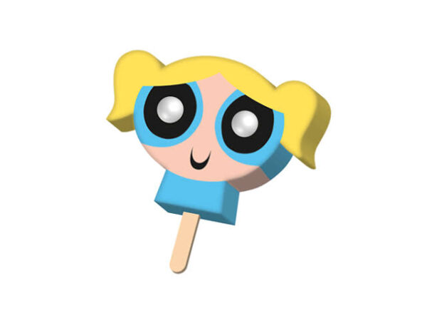 Blue Bunny Powerpuff Girls Bar